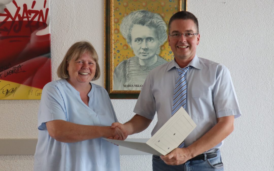 Unsere neue Schul­lei­te­rin stellt sich&nbsp;vor